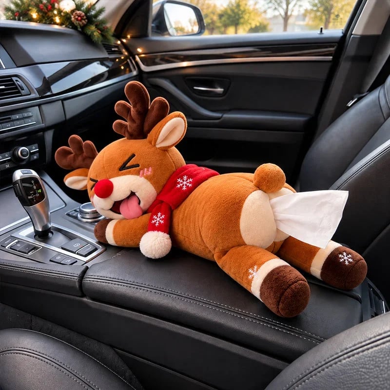 ππ¦ Funny Christmas Reindeer Tissue Holder β The Cheekiest Christmas Decor!