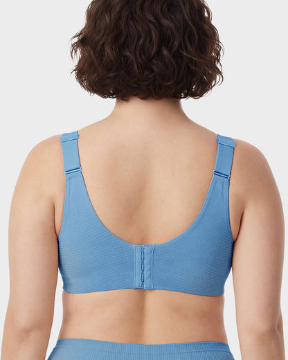 ️Women's Ribbed Push Up Adjustable Wireless Bra