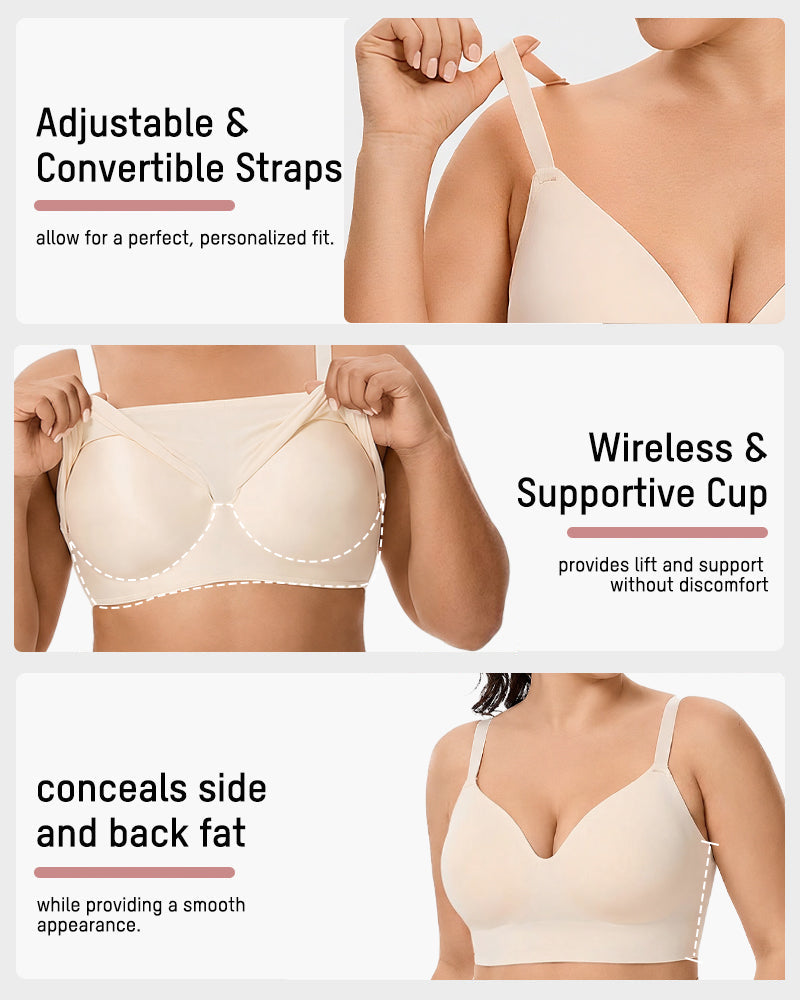 Supportive Comfort Wireless Shaping Bra