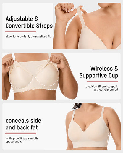 Supportive Comfort Wireless Shaping Bra
