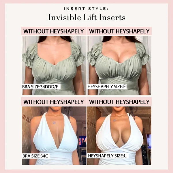 Double-Sided Adhesive Invisible Lift Inserts