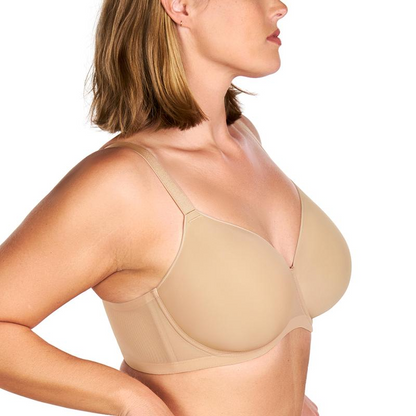 Plus Size Seamless Full Coverage T-Shirt Bra