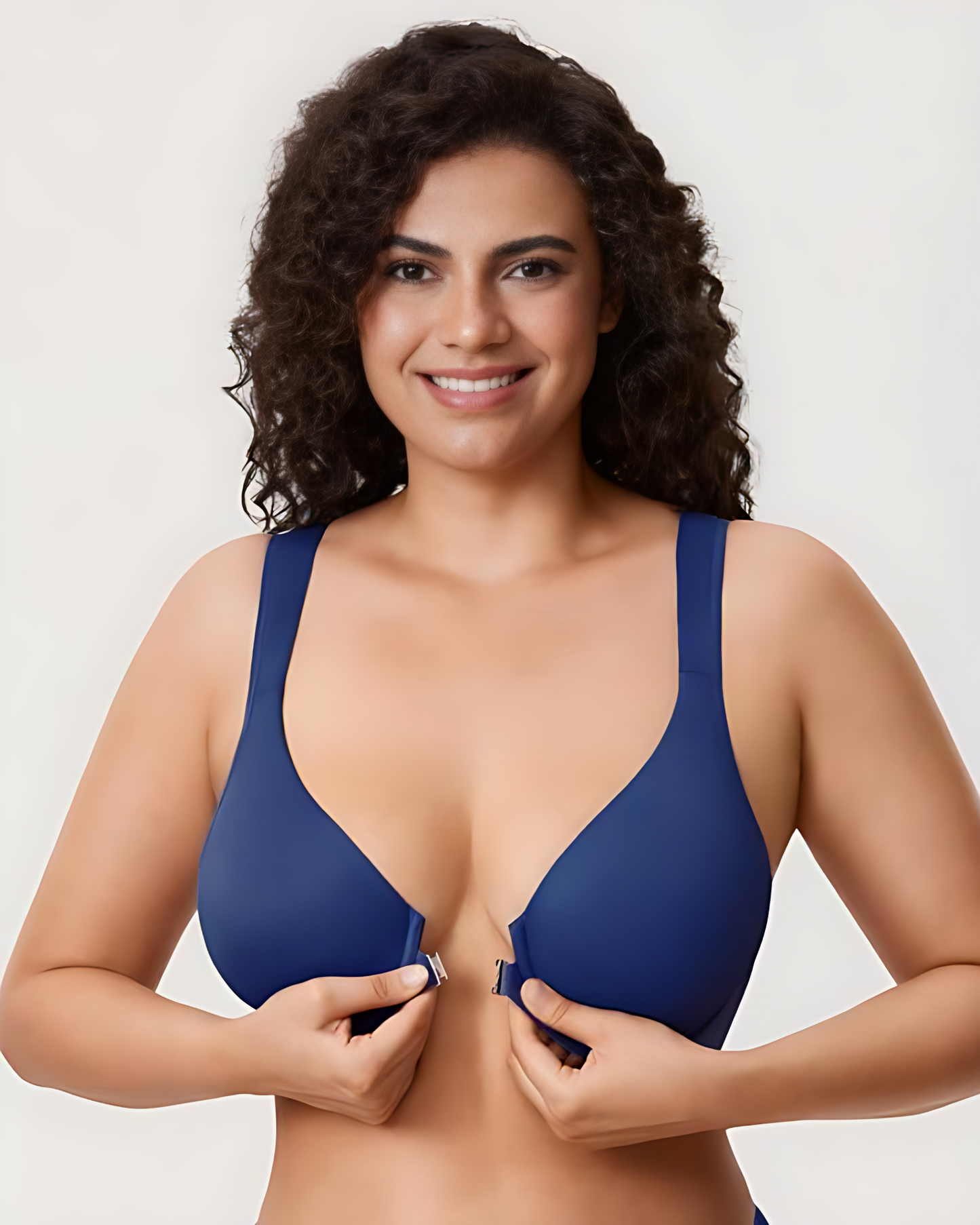 Women's Front Closure Bras Plus Size Underwire Unlined Back