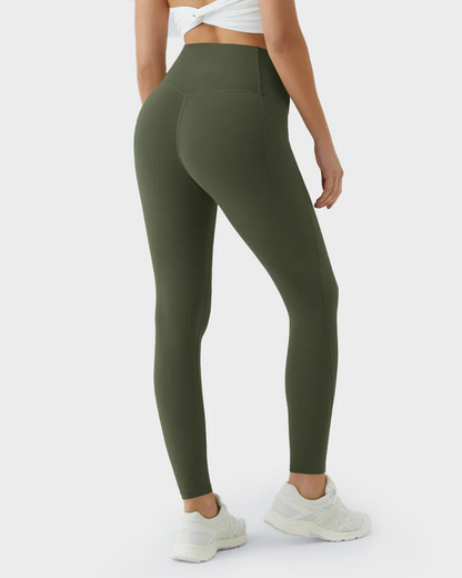 Tummy Control Butt-Lifting Training Leggings with Pockets
