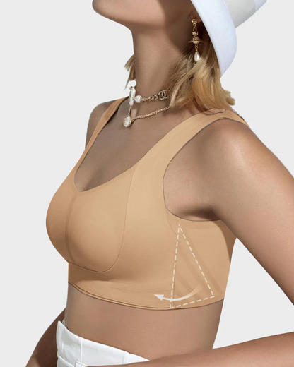 Full Support Wireless Push-Up Minimizer Bra