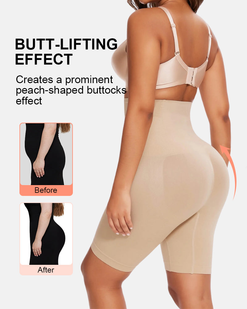 High Waisted Body Shaper Shorts