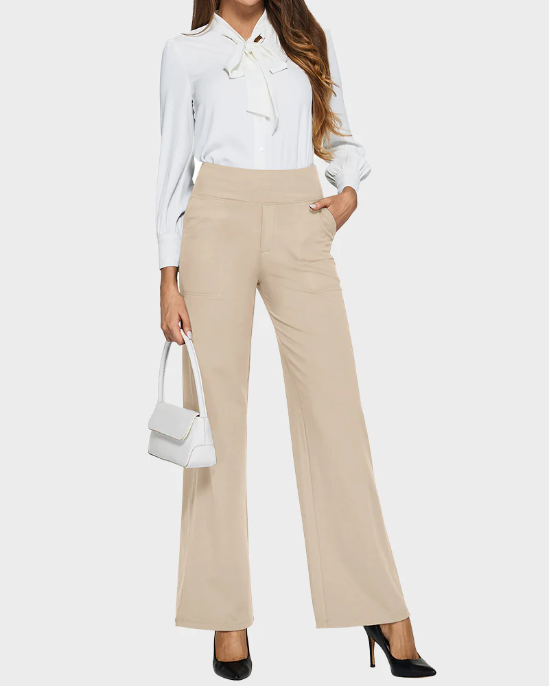 Loose High-Waist Business Casual Pants Yoga Pants