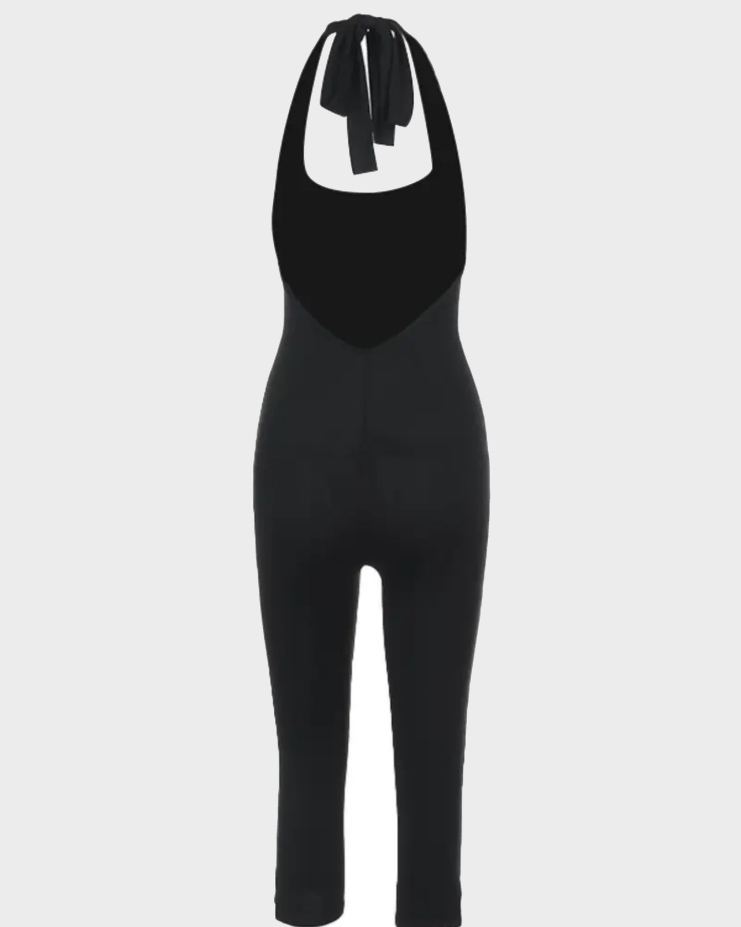 Women's Solid Color Sleeveless Jumpsuit Casual Comfy Skinny Fit
