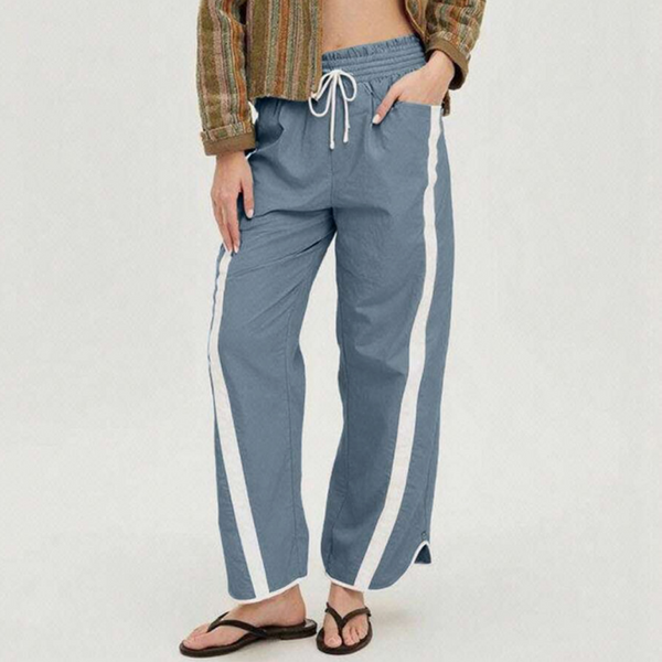 Women's Loose Barrel Pants Quick Dry Lightweight Hiking with Pockets