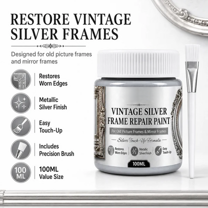 Gold Metallic Refinishing Repair Paste with Brush