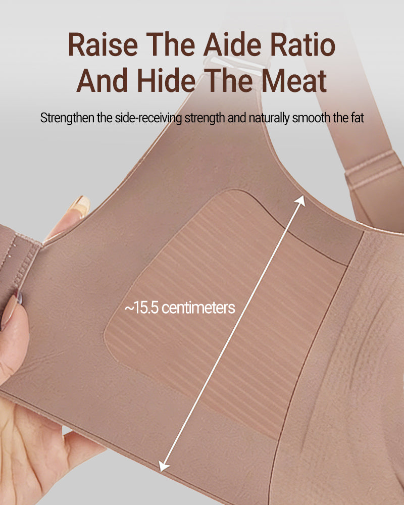 ️Women's Ribbed Push Up Adjustable Wireless Bra