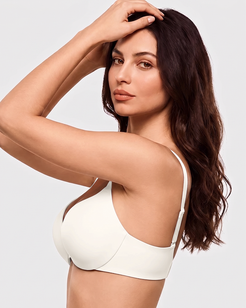 Teardrop Push-Up Underwire T-Shirt Bra