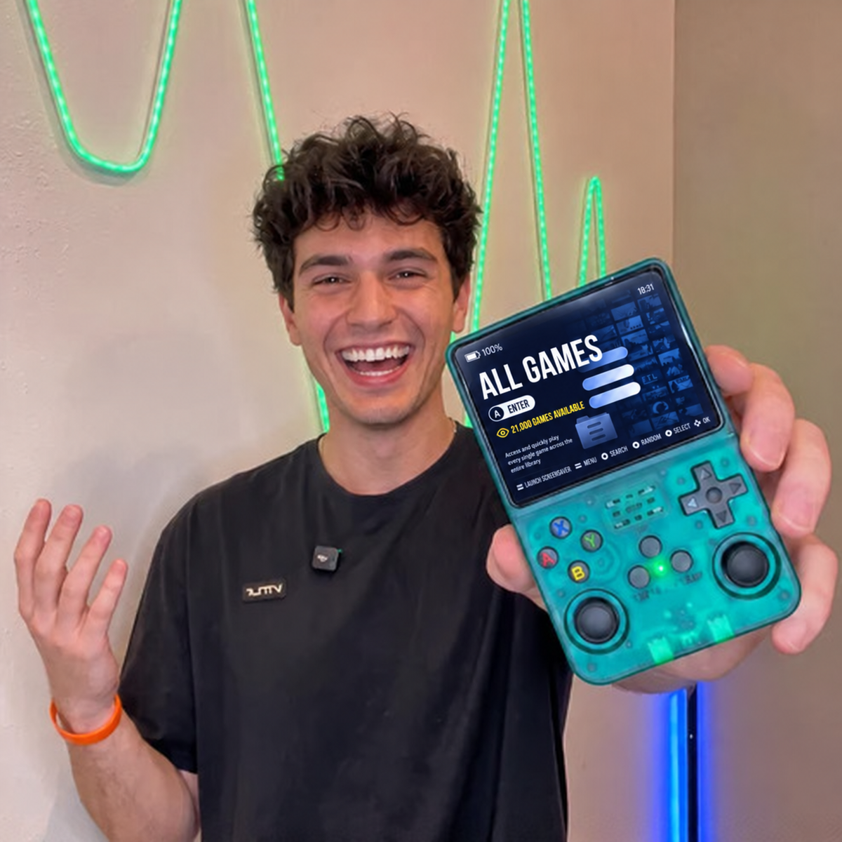 HeyShapely Pro 2.0 — R36S Retro Handheld Console
