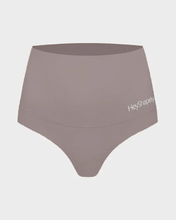 High-Rise Seamless Thong Panty(4 Pack)