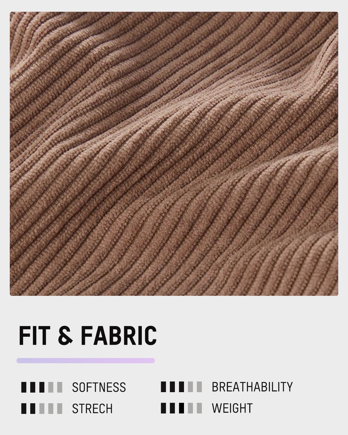 2-in-1 High Waisted Corduroy A-Line Skirt