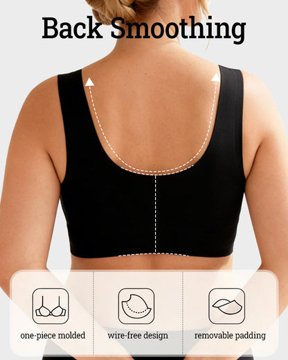 Front Closure '5D' Shaping  Wireless Bra