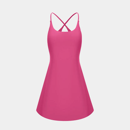 The Ultimate Tummy Control Backless Active Dress