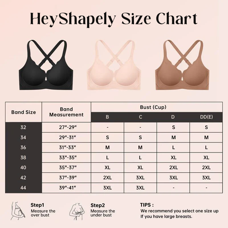 Women Water Drop Hollow Scalloped Flowers V Neck Bras