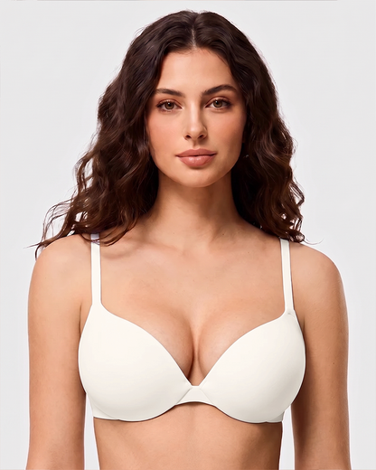 Teardrop Push-Up Underwire T-Shirt Bra