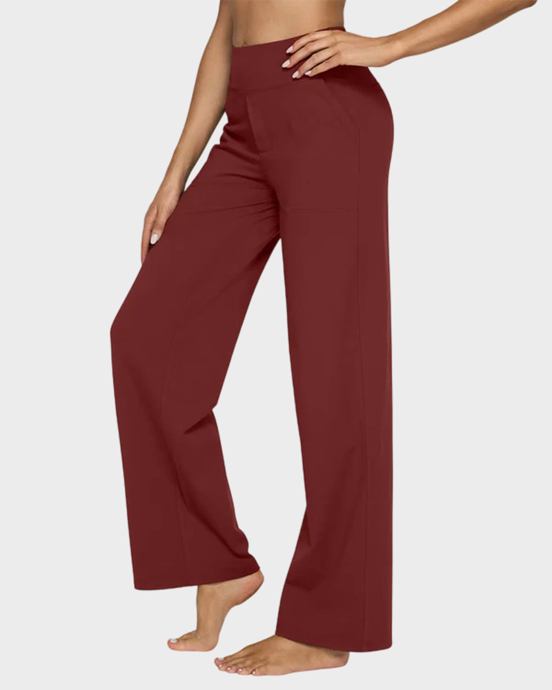 Loose High-Waist Business Casual Pants Yoga Pants