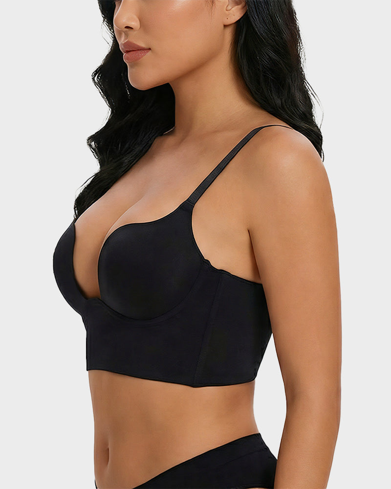 Low Cut U-Shaped Backless Bra