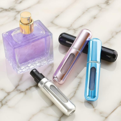 Take your favorite signature scent anywhere｜No spill, no mess, quick bottom‑fill design
