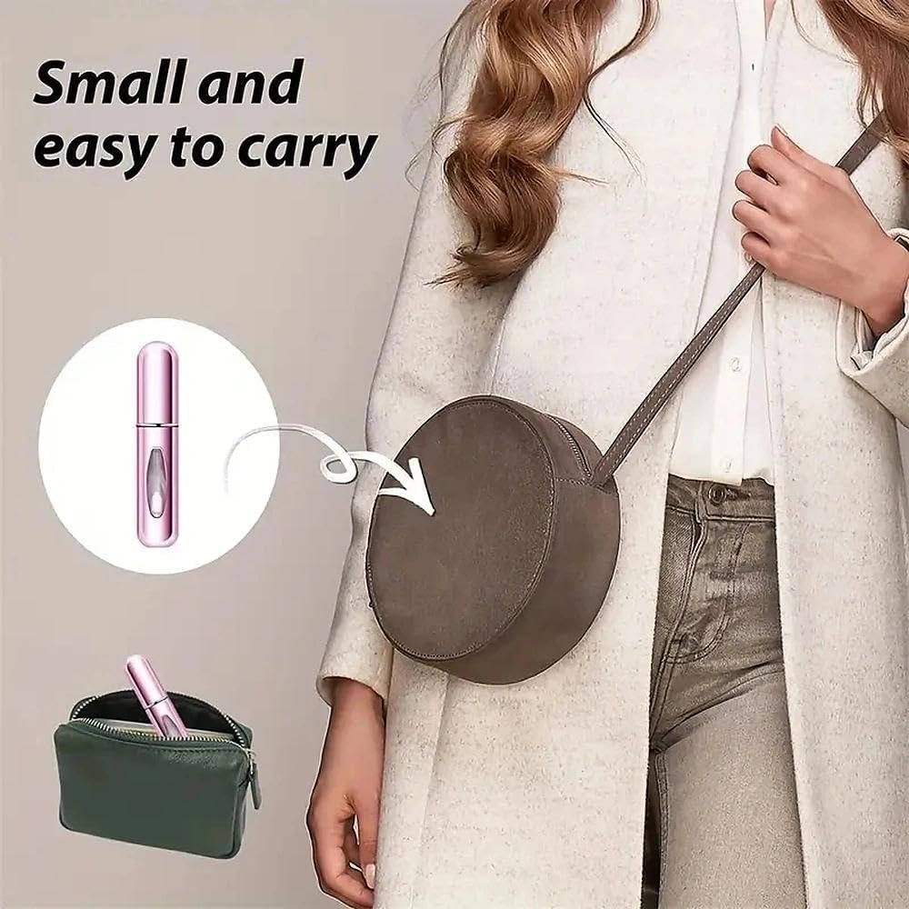 Take your favorite signature scent anywhere｜No spill, no mess, quick bottom‑fill design