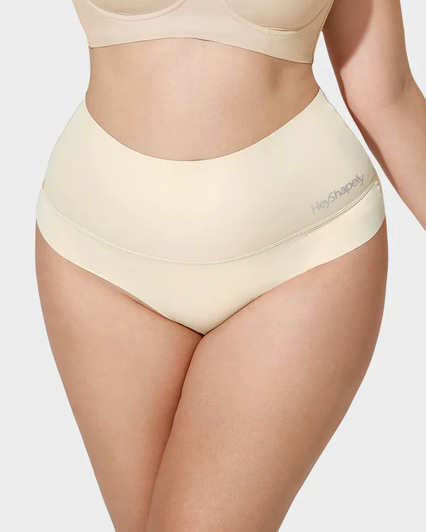 High-Rise Seamless Thong Panty(4 Pack)