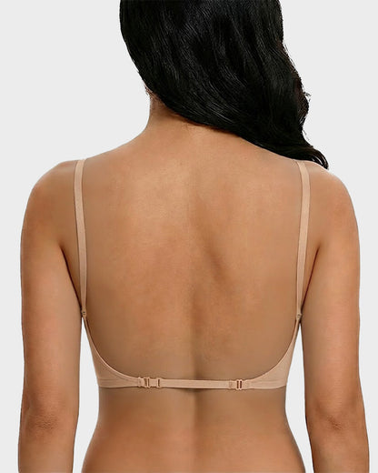 Low Cut U-Shaped Backless Bra