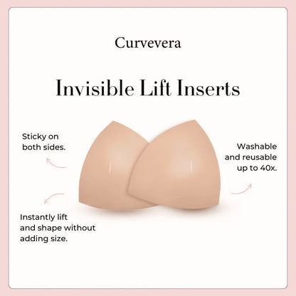 Double-Sided Adhesive Invisible Lift Inserts