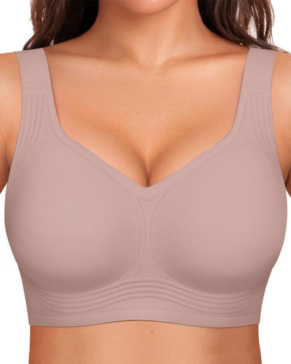 Comfortable Wireless Full Coverage Jelly Smoothing Bra