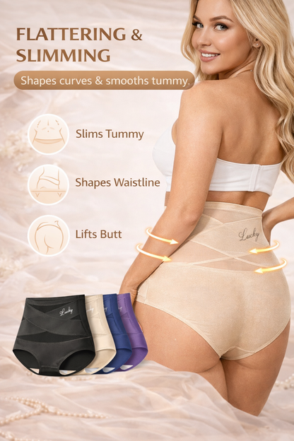 High-Waist Tummy Control Seamless Shaping Panties