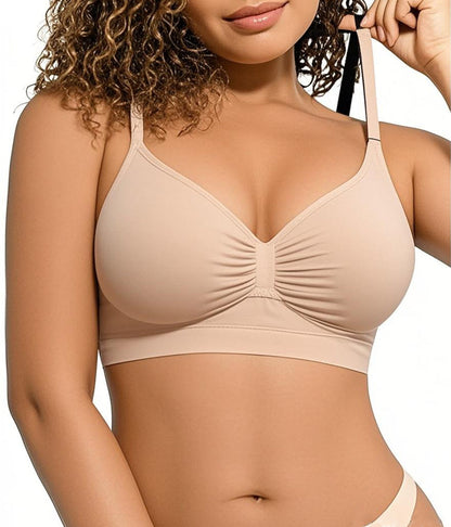 Women's Full Coverage Non-Padded Wireless Sculpt Bra
