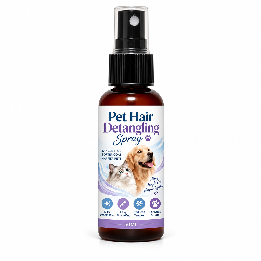 🐾 Ontklit- en verzorgingsspray voor huisdieren
