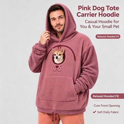 Cozy Fleece Pet Bonding Pouch Hoodie🐾