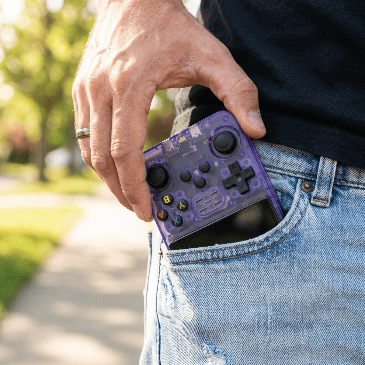 HeyShapely Pro 2.0 — R36S Retro Handheld Console